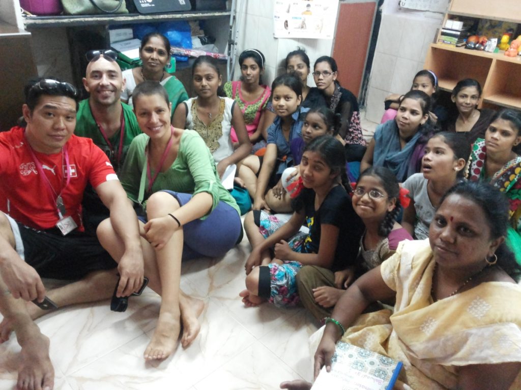 Visitors at the LSE project