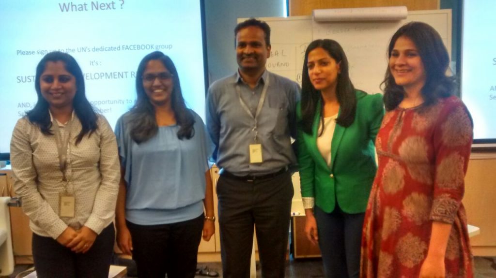 Mumbai Smiles Team with the organizers and Master Trainers for the Workshop