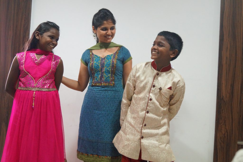 Kids sharing their experience during the shooting of SMILEYWOOD