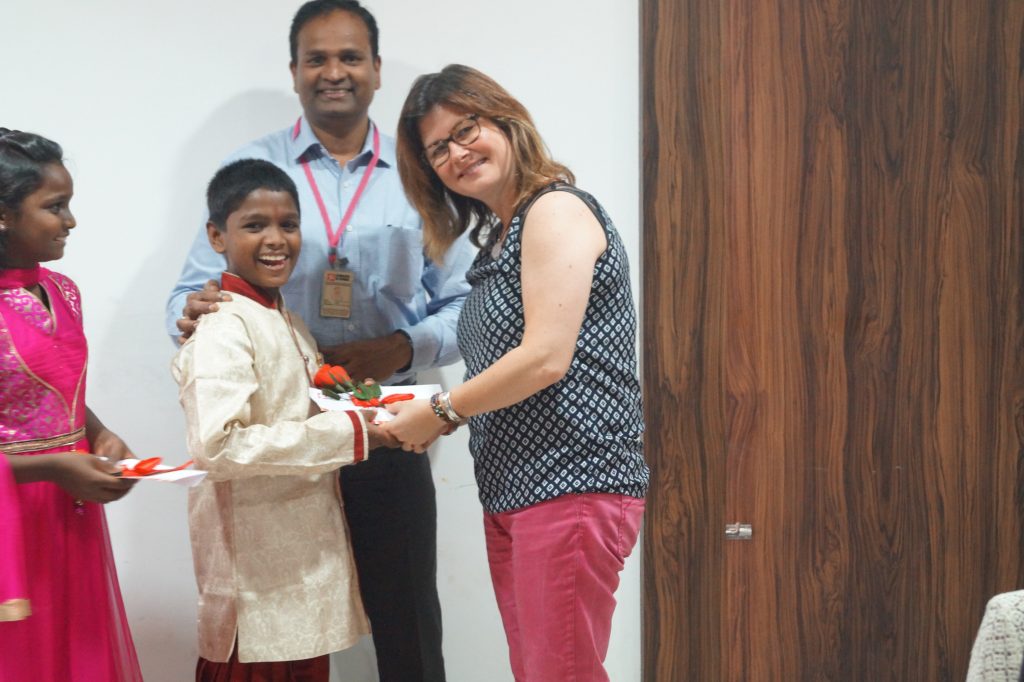 Announcement of scholarship for Mahaveer (Real Name) 