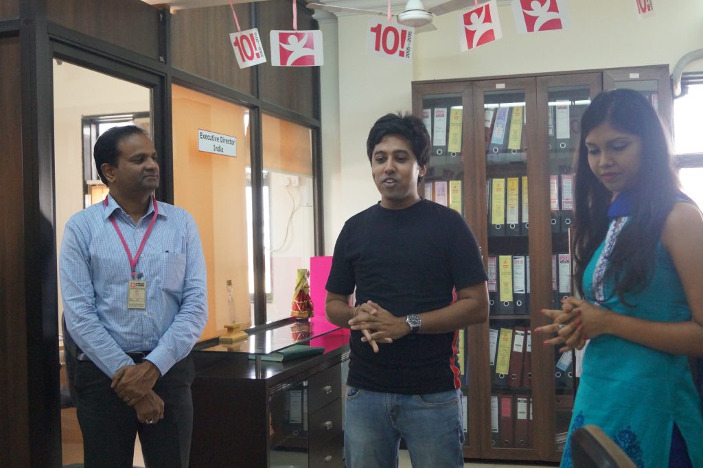 Our Volunteer Chiranshu sharing his experience working with us