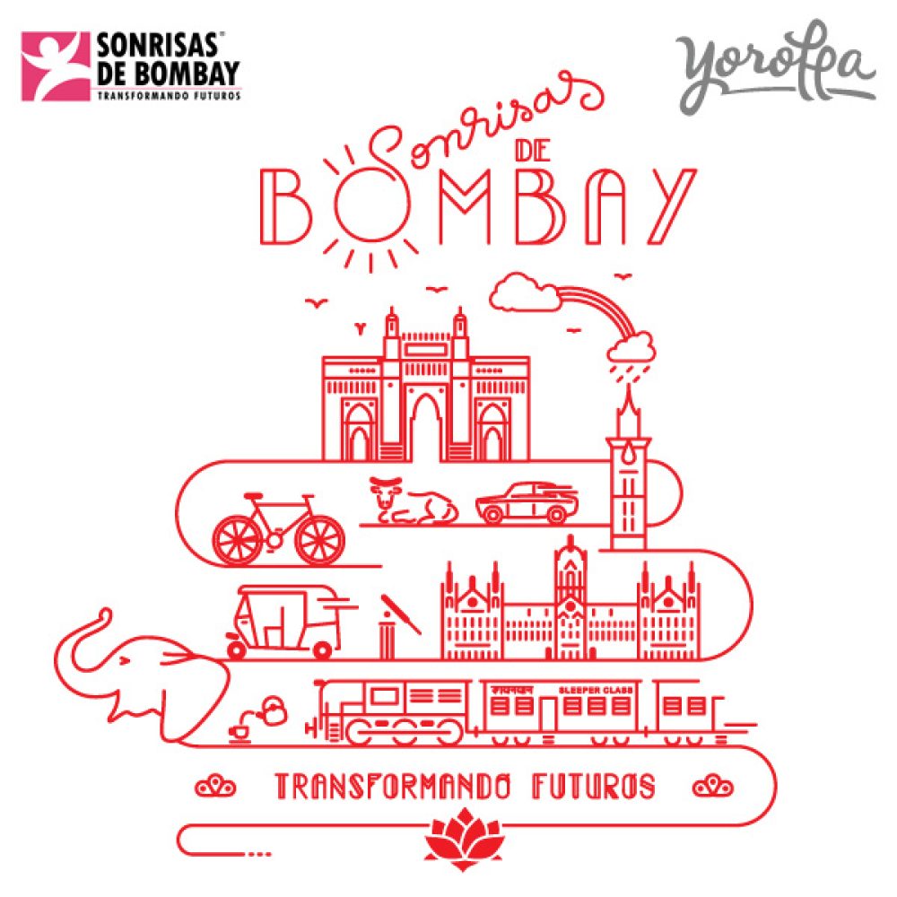 Camisetas Sonrisas de Bombay (unisex)