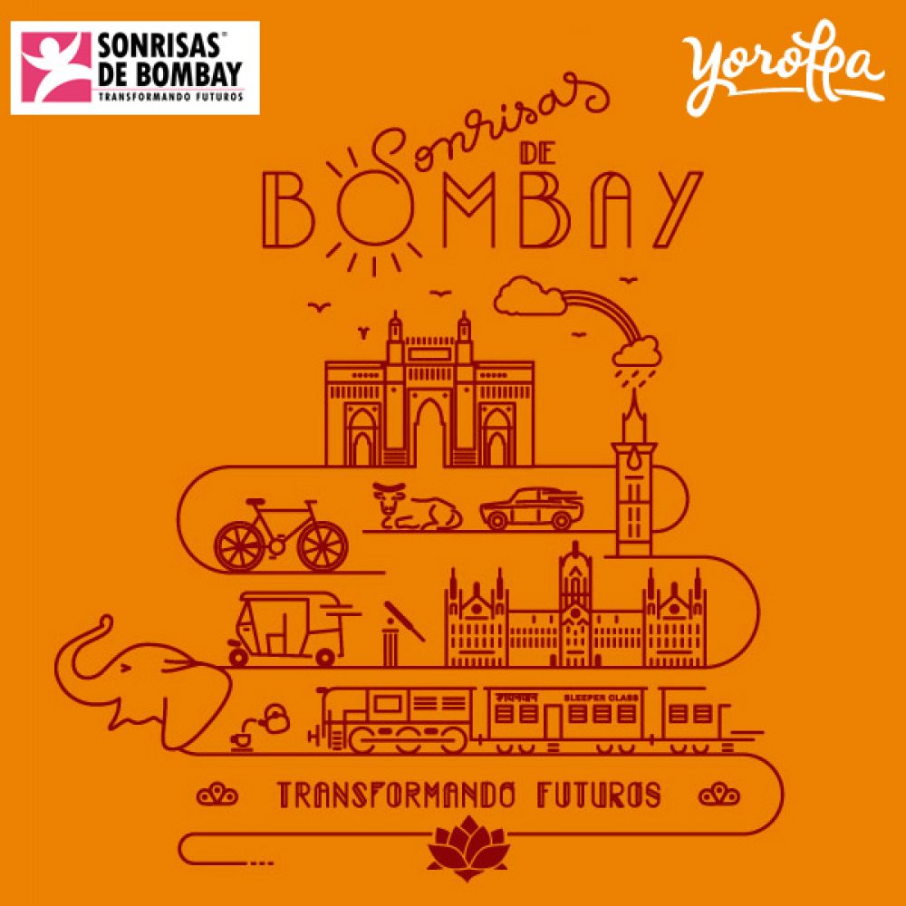 Camisetas Sonrisas de Bombay (unisex)