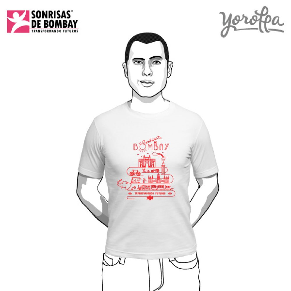 Camisetas Sonrisas de Bombay (unisex)