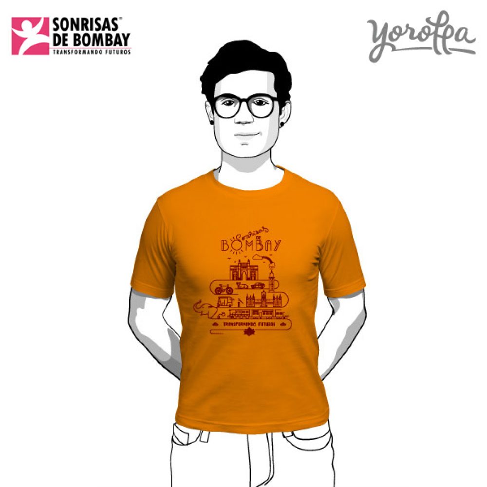 Camisetas Sonrisas de Bombay (unisex)