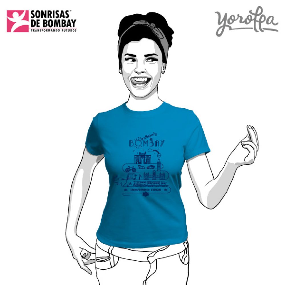 Camisetas Sonrisas de Bombay (unisex)