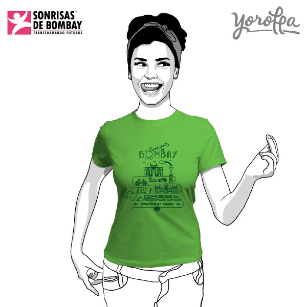 Camisetas Sonrisas de Bombay (unisex)