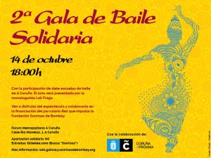 Vuelve la Gala Solidaria de Baile en A Coruña @ Fórum Metropolitano A Coruña