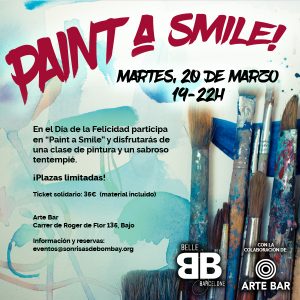 Paint a smile @ Arte Bar | Barcelona | Catalunya | España