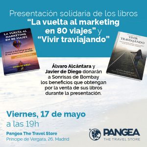 Presentación de libros a beneficio de Sonrisas de Bombay @ Pangea The Travel Store