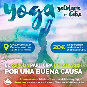 Yoga solidario en Getxo @ Centro de Salud Integral Getxo