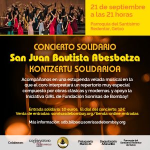 Concierto del coro San Juan Bautista Abesbatza @ Parroquia del Santísimo Redentor