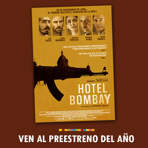 Preestreno solidario de la película 'Hotel Bombay' @ Cine Proyecciones