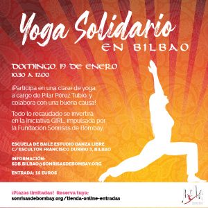 Yoga solidario en Bilbao @ Escuela de baile Estudio Danza Libre