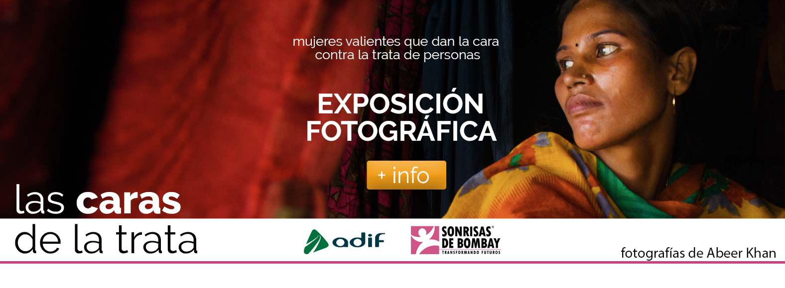 Las caras de la trata – exposición fotográfica - Sonrisas de Bombay