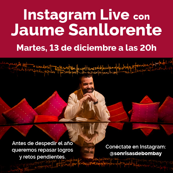 Instagram Live con Jaume Sanllorente