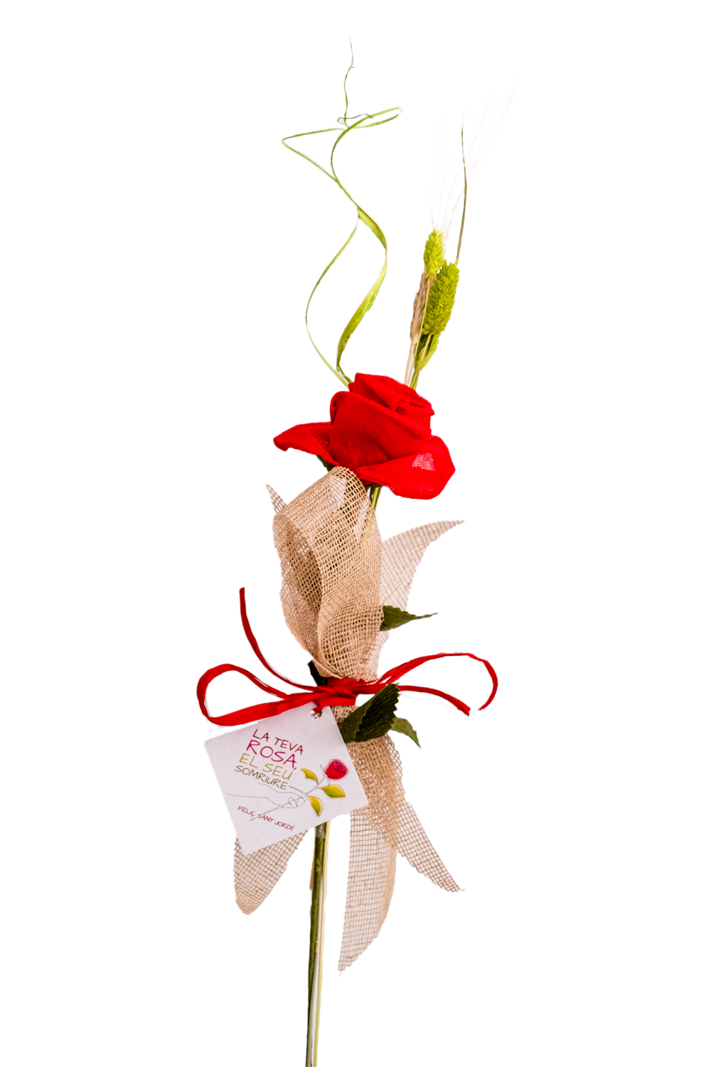 Rosas solidarias Sant Jordi