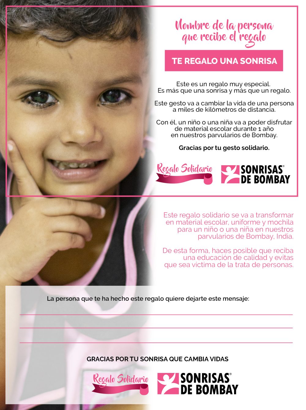 Tarjeta Parvulario - Imagen 2