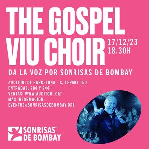 The Gospel Viu Choir da la voz por Sonrisas de Bombay @ L'Auditori