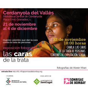 Exposición y charla "Las caras de la trata" en la Biblioteca Central de Cerdanyola @ Biblioteca Central de Cerdanyola
