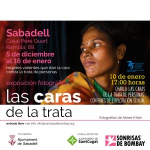 Exposición y charla "Las caras de la trata" en Sabadell @ Casal Pere Quart