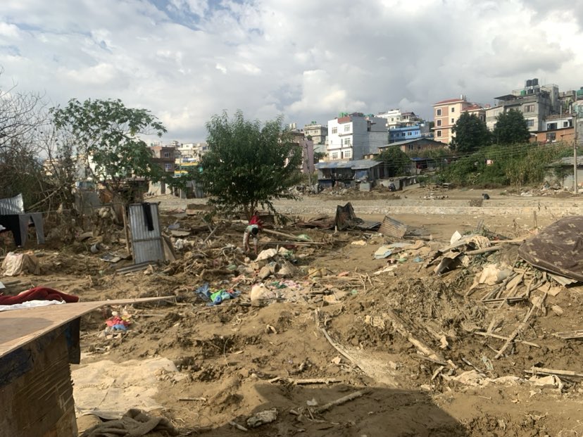 inundaciones Nepal