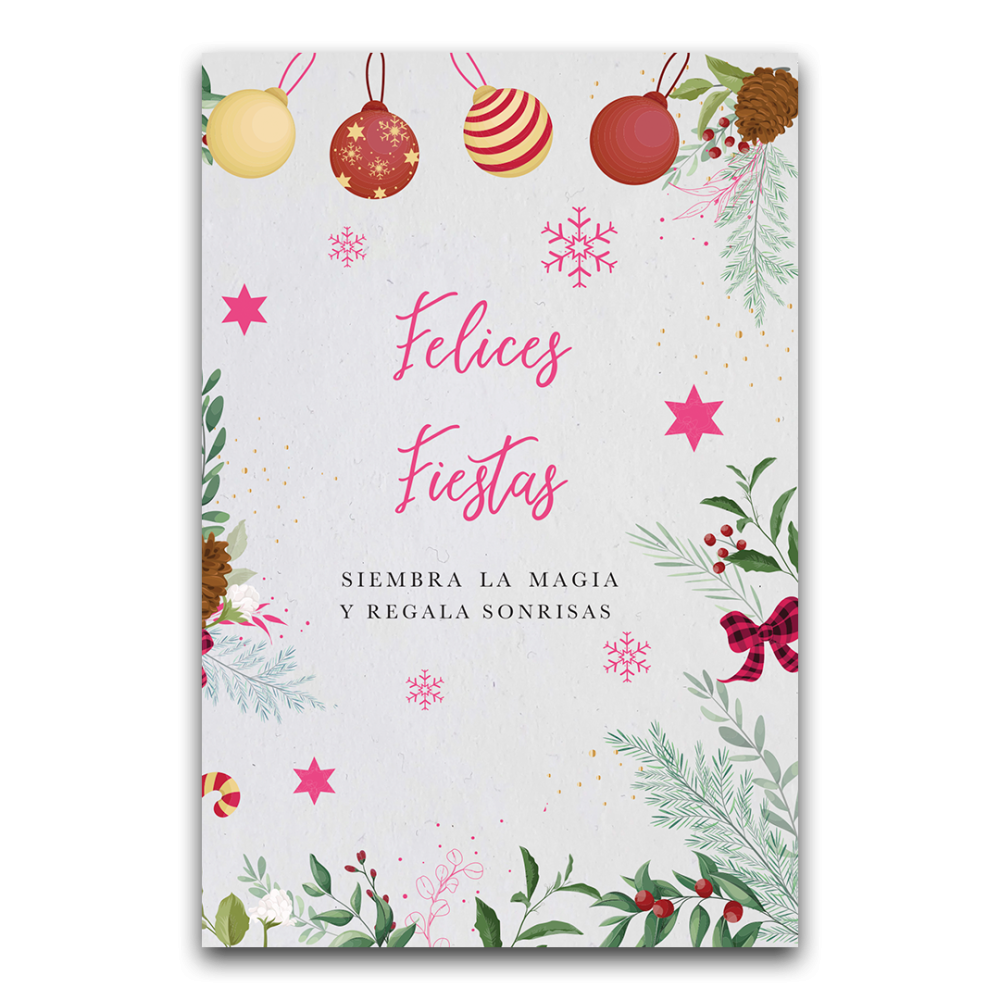 Postales solidarias ecológicas- Siembra la magia