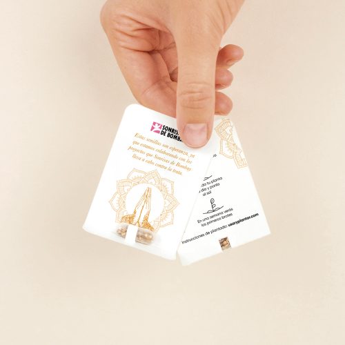 Earth pill, regalar semillas bodas solidarias