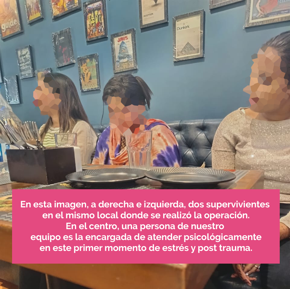 rescate victimas trata de personas
