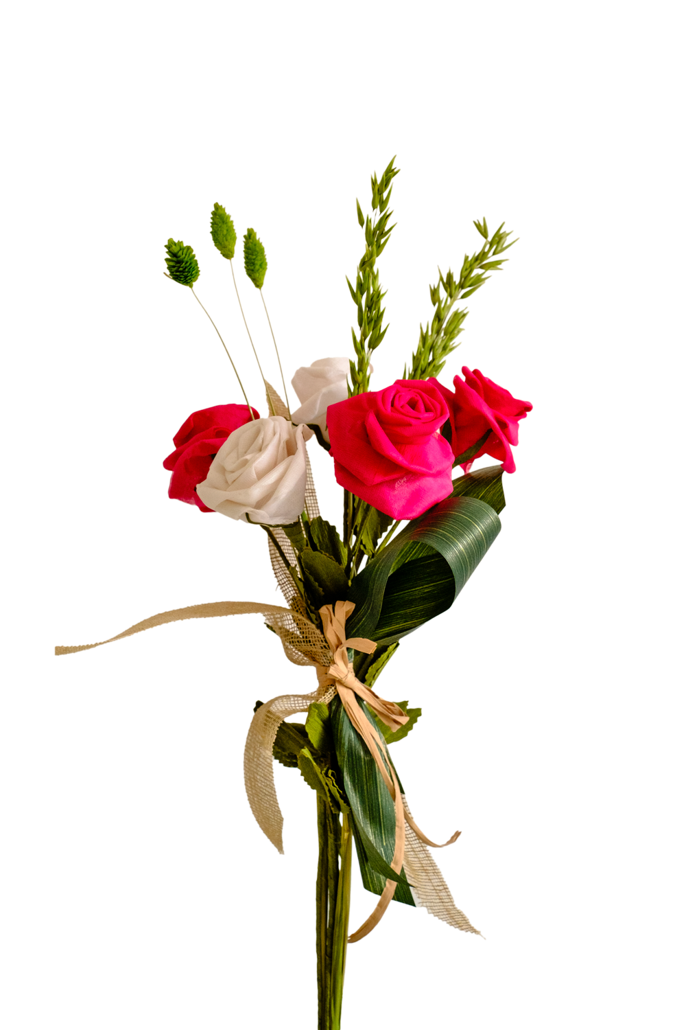 Ramo 5 rosas solidarias Sant Jordi - Imagen 2
