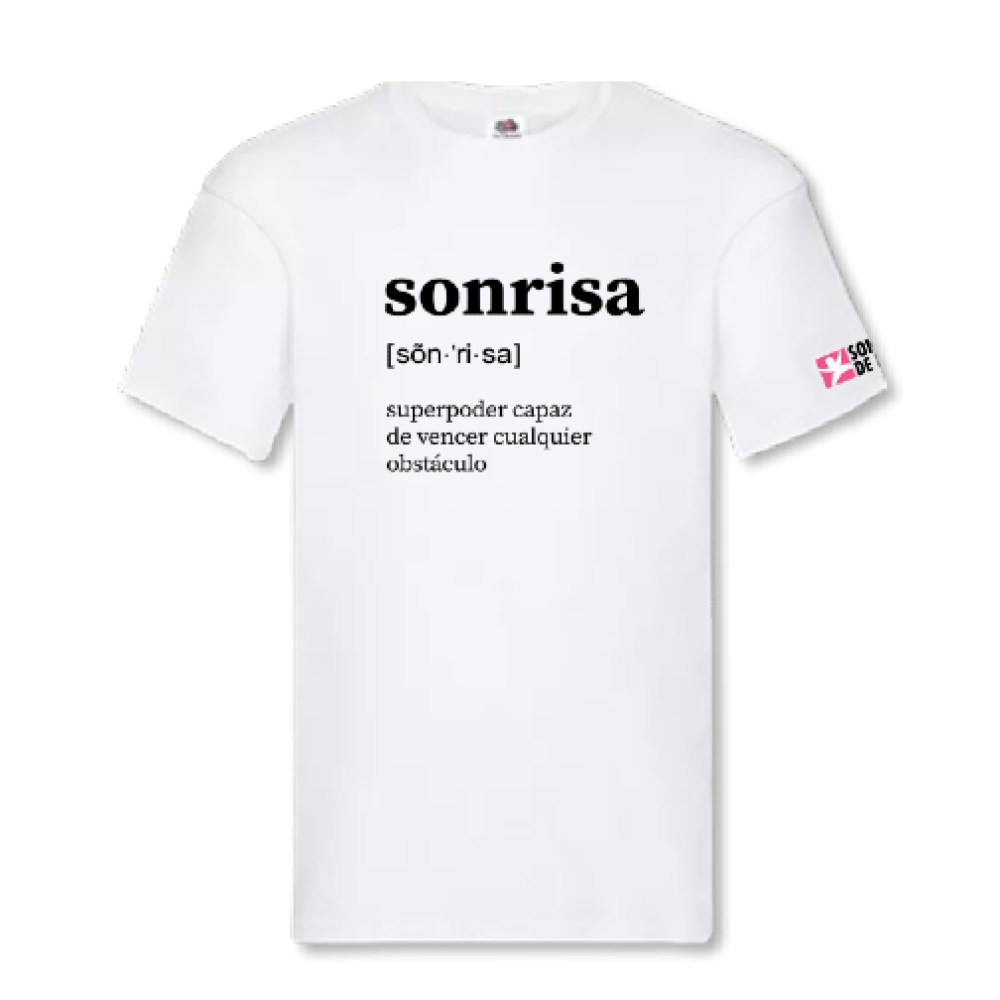 camiseta solidaria algodón
