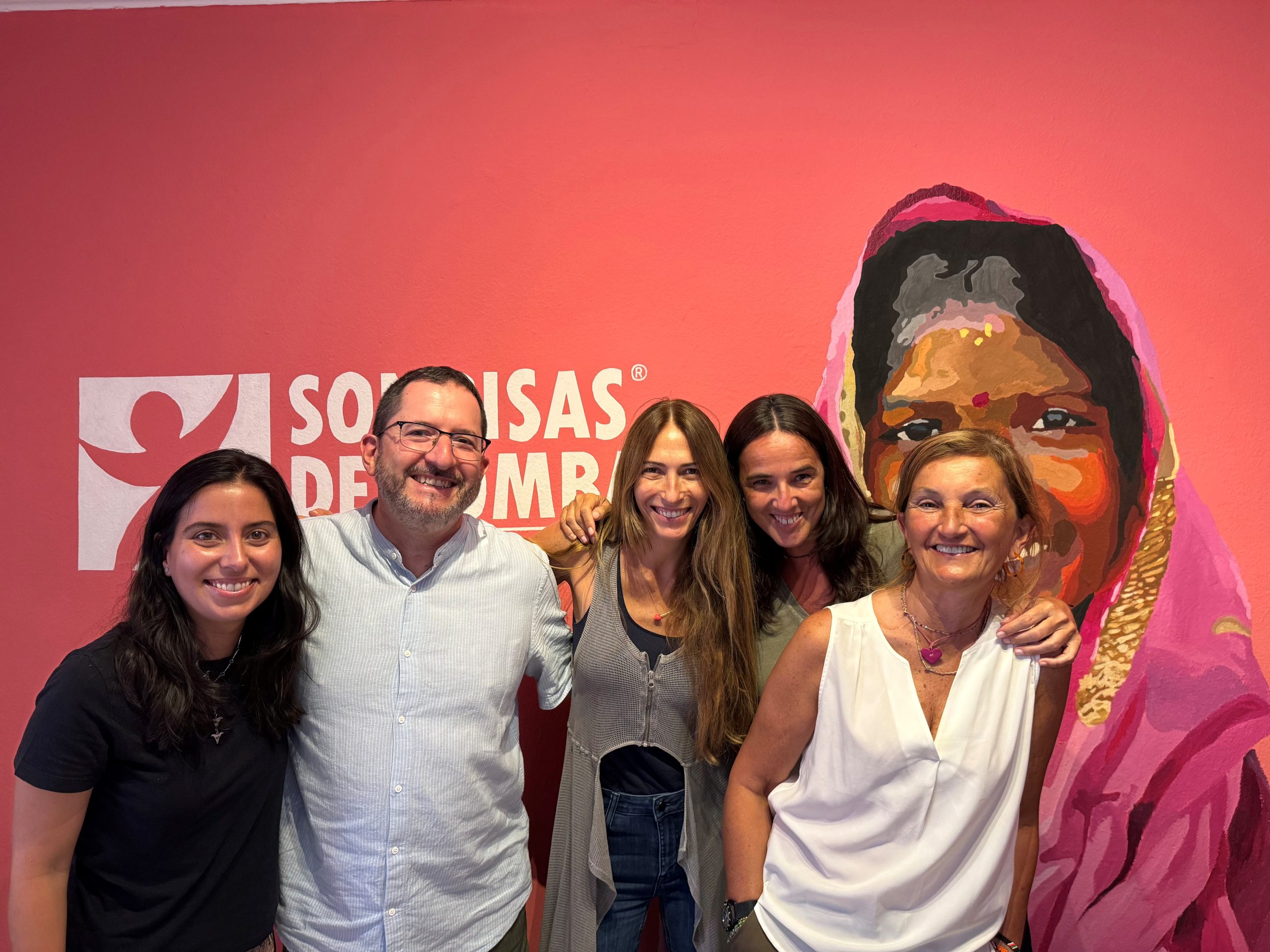 Miembros del equipo de Manuel Lao en Sonrisas de Bombay