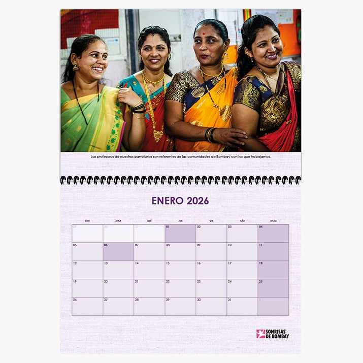 Calendario solidario 2026- Poderosas y sonrientes (CAST-CAT) - Imagen 2