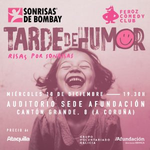 Una tarde de Humor – Risas por Sonrisas