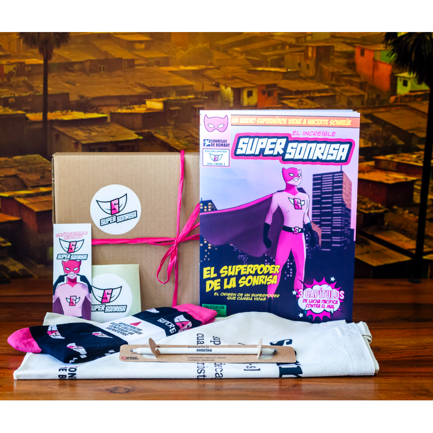 cofre regalo solidario Supersonrisa