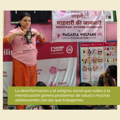 salud menstrual sonrisas de bombay
