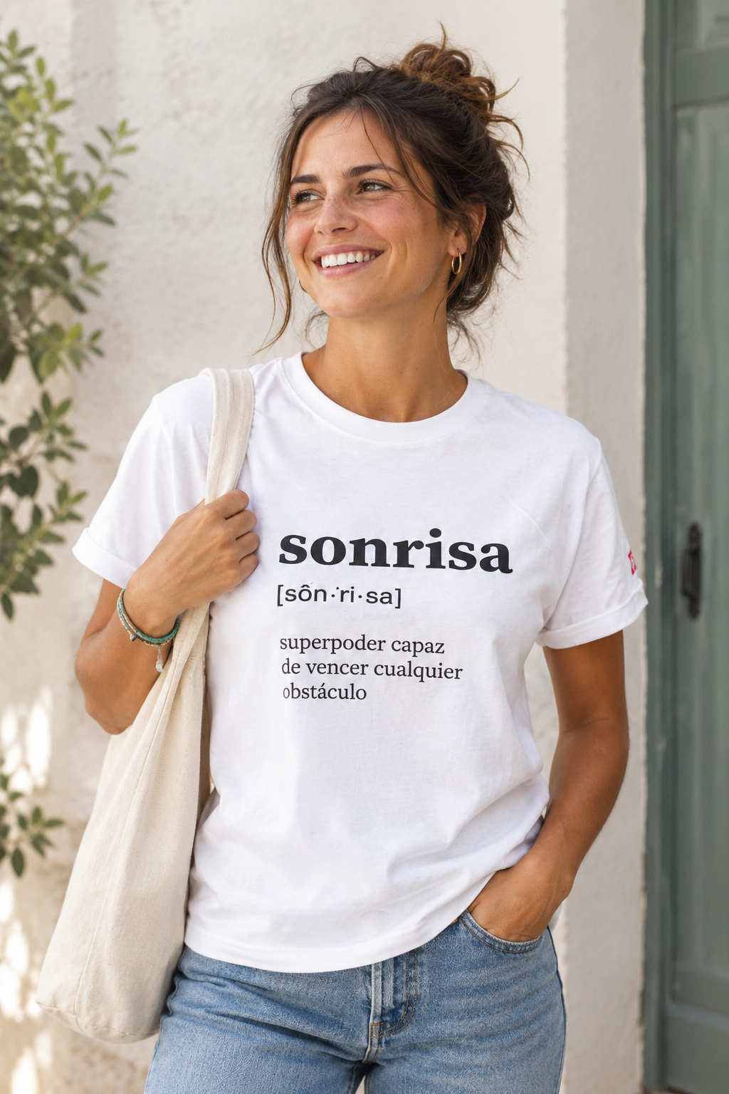 Camiseta solidaria algodón - Imagen 6