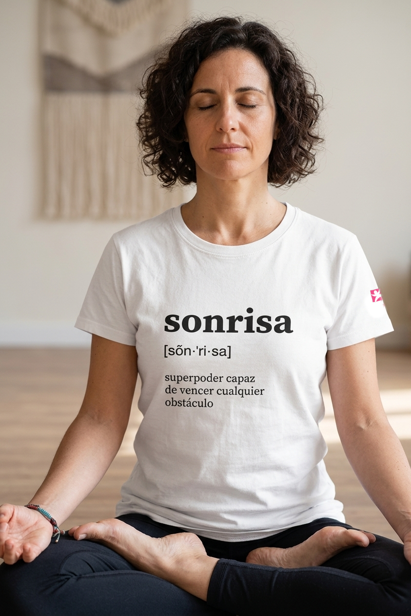 Camiseta solidaria algodón - Imagen 4