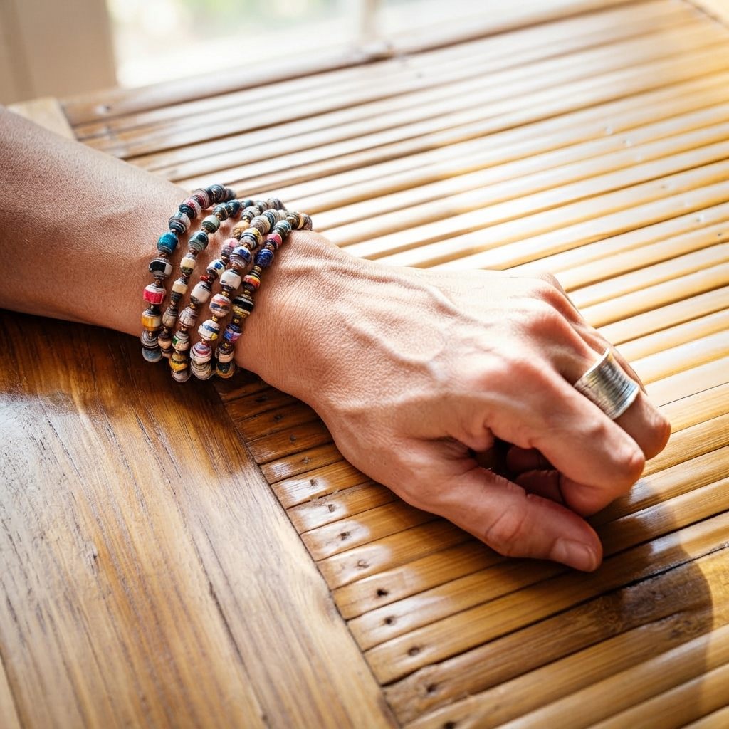 pulseras artesanales solidarias de Nepal