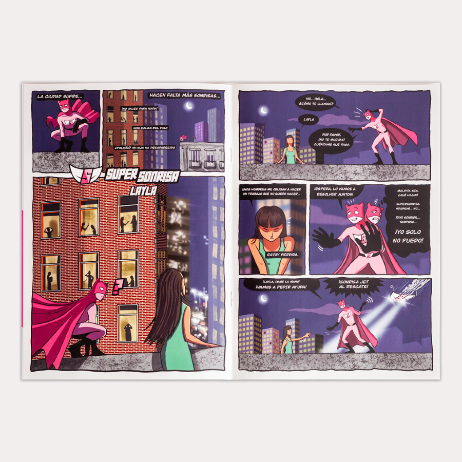 Cómic Supersonrisa