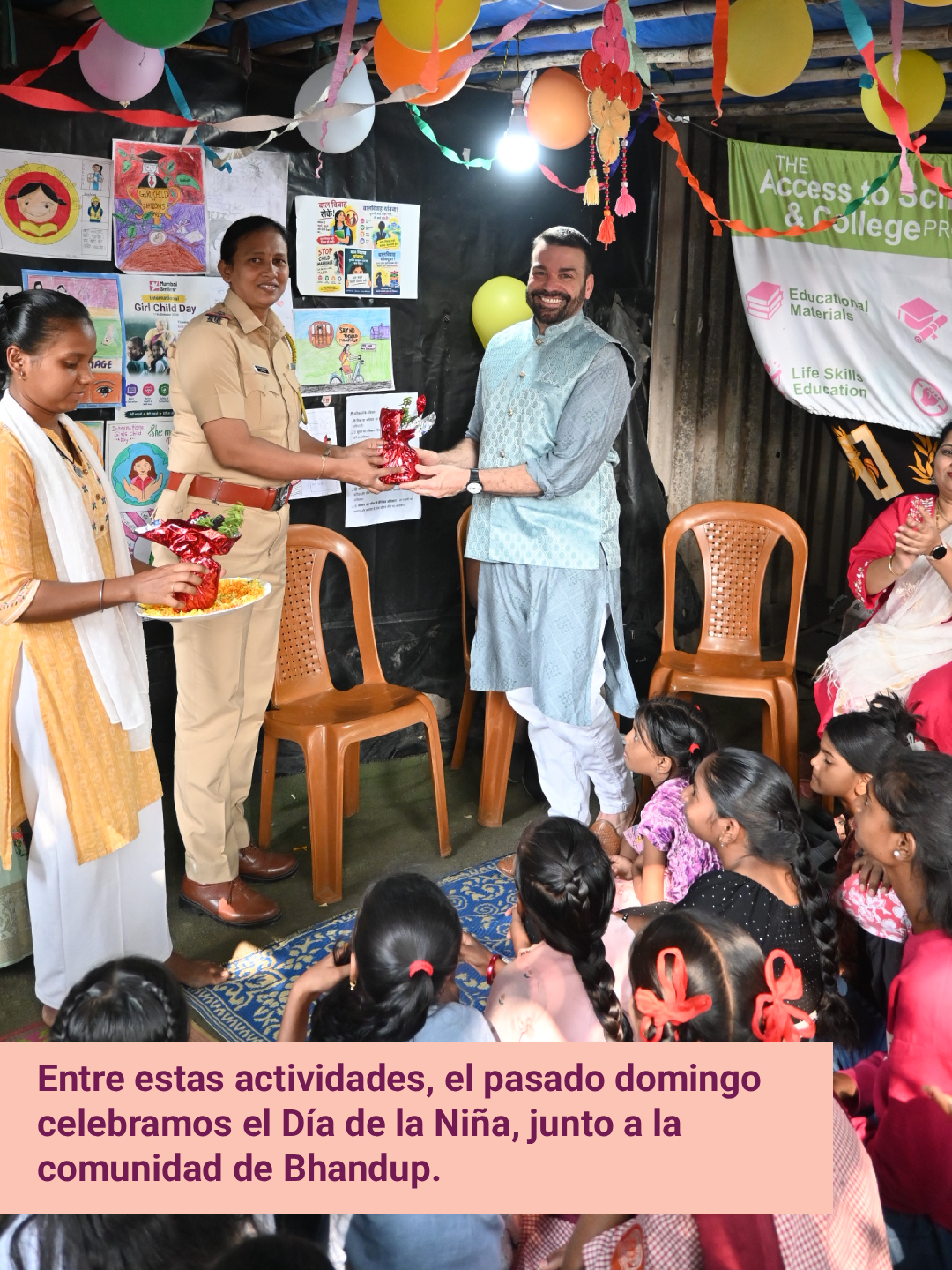 dia de la niña sonrisas de bombay